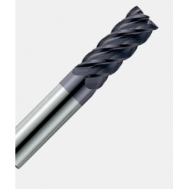Endmill 1/2×2-1/2″ 5 Filos Recubrimiento AlTiN 45? Helix Termino Cuadrado
