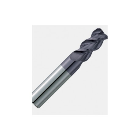 Endmill 1/2×4″ 3 Filos Recubierto TiAlN Termino Cuadrado Helice 50?
