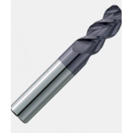 Endmill 1/4×2? 3 Filos Recubierto TiAlN 50? Helix
