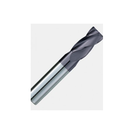 Endmill 1mm 4 Filos Termino Cuadrado Recubierto TiAlN