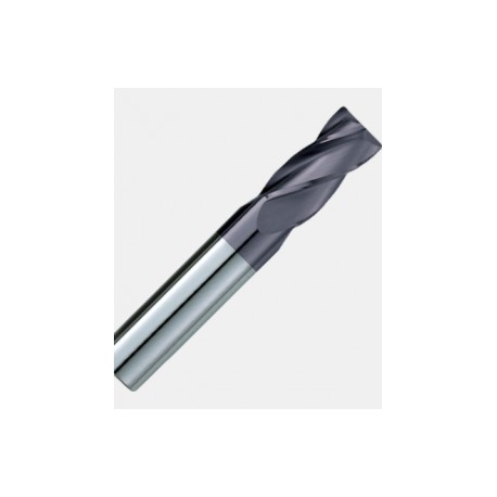 Endmill 2mm 4 Filos Termino Cuadrado Recubierto TiAlN