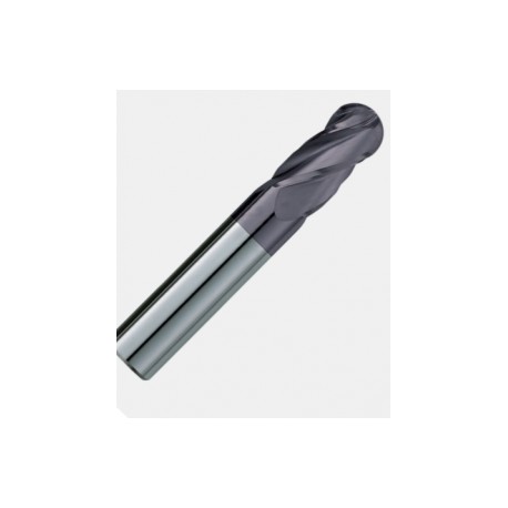 Endmill 5mm 4 Filos Nariz Bola Recubrimiento TiAlN