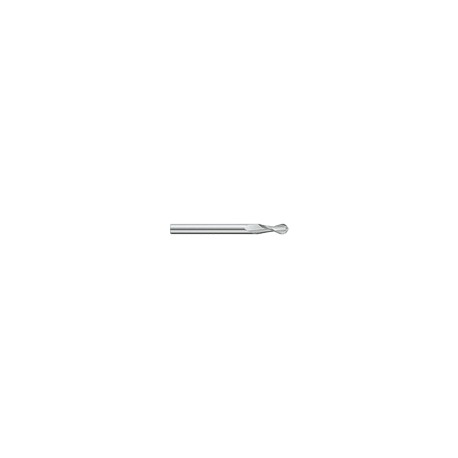 Endmill Extra Largo 1/2x6x1-1/2″ 2 Filos Nariz Bola
