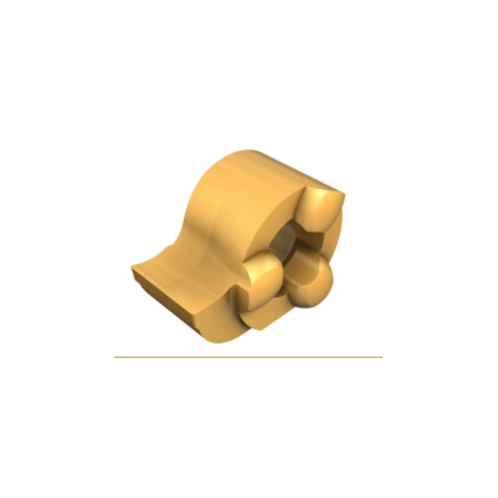 Inserto Carburo para Acero GIQR 11-2.22-0.10 IC528